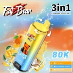 geekbarvap-Fat-bear-80k-puffs—Mango lce + Pineapple Coconut +Peach lce